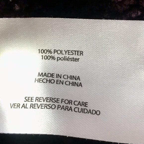 Orvis Chenille Purple‎ Sweater Size Medium Super Soft Women's Cozy Warm Chunky - Picture 9 of 9